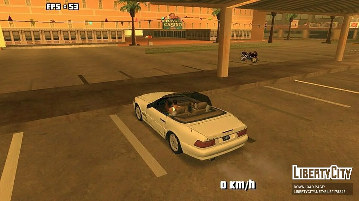 Mercedes-Benz SL500 (только DFF) / GTA San Andreas (iOS, Android)