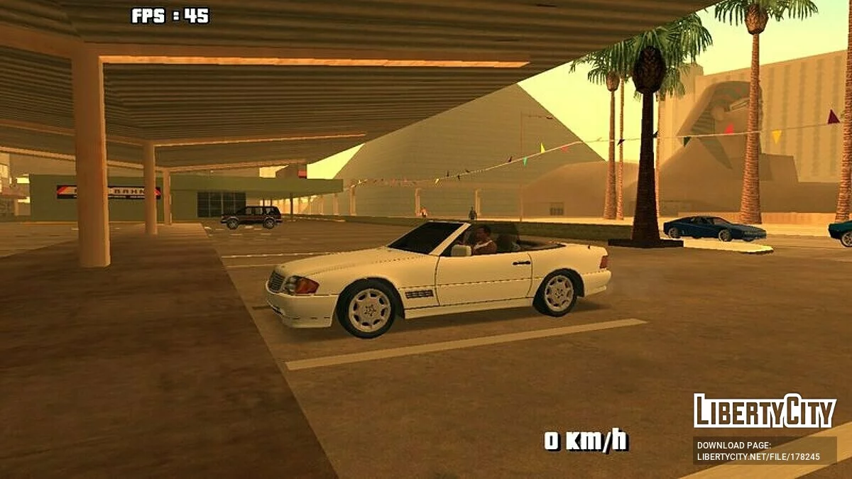 Mercedes-Benz SL500 (только DFF) / GTA San Andreas (iOS, Android)