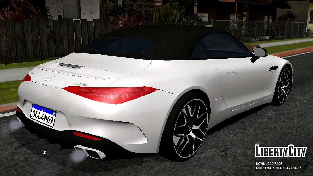 Mercedes-Benz SL63 2022 (только DFF) / GTA San Andreas (iOS, Android)