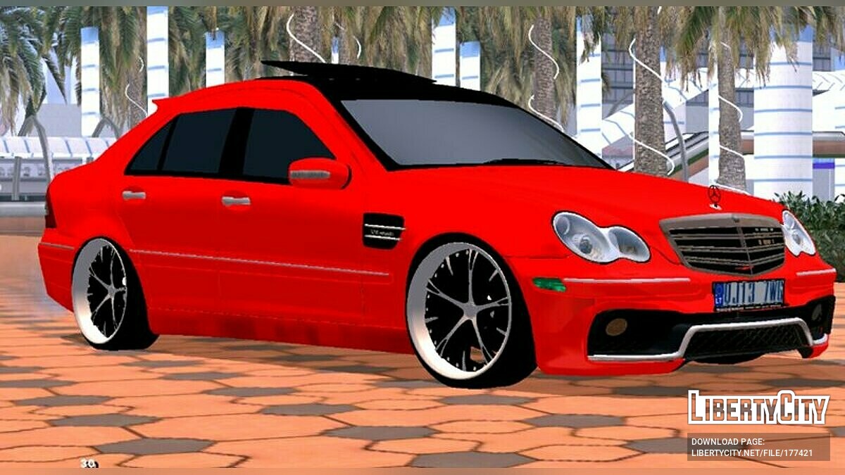 Скачать Mercedes-Benz W203 Tuning для GTA San Andreas (iOS, Android)