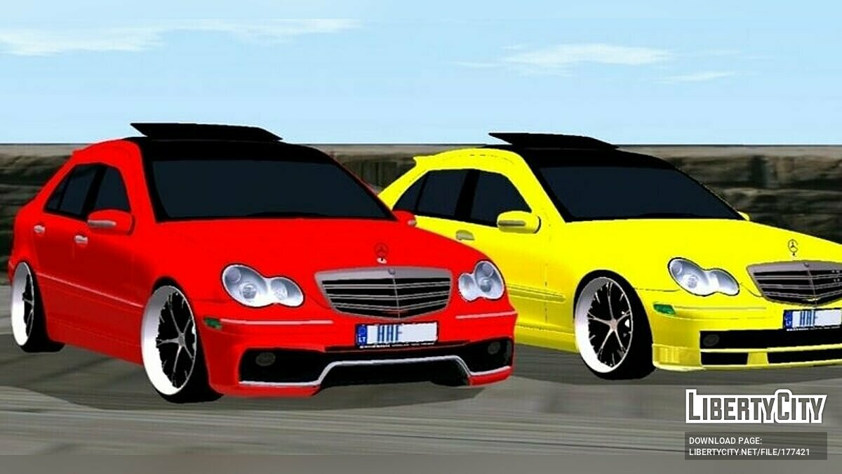 Скачать Mercedes-Benz W203 Tuning для GTA San Andreas (iOS, Android)