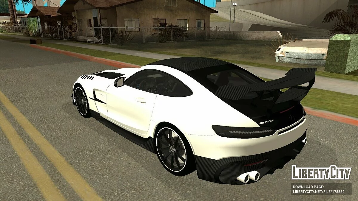 Mercedes-AMG GT Black Series 2020 / GTA San Andreas (iOS, Android)