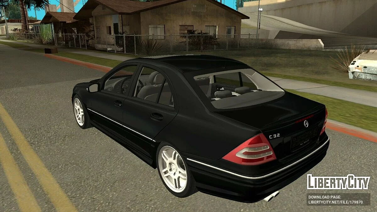 Mercedes-Benz C32 AMG W203 / GTA San Andreas (iOS, Android)