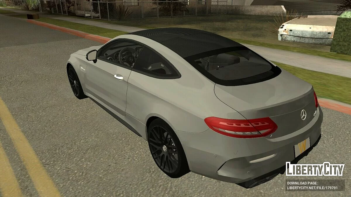 Mercedes-Benz C63 W205 Coupe / GTA San Andreas (iOS, Android)