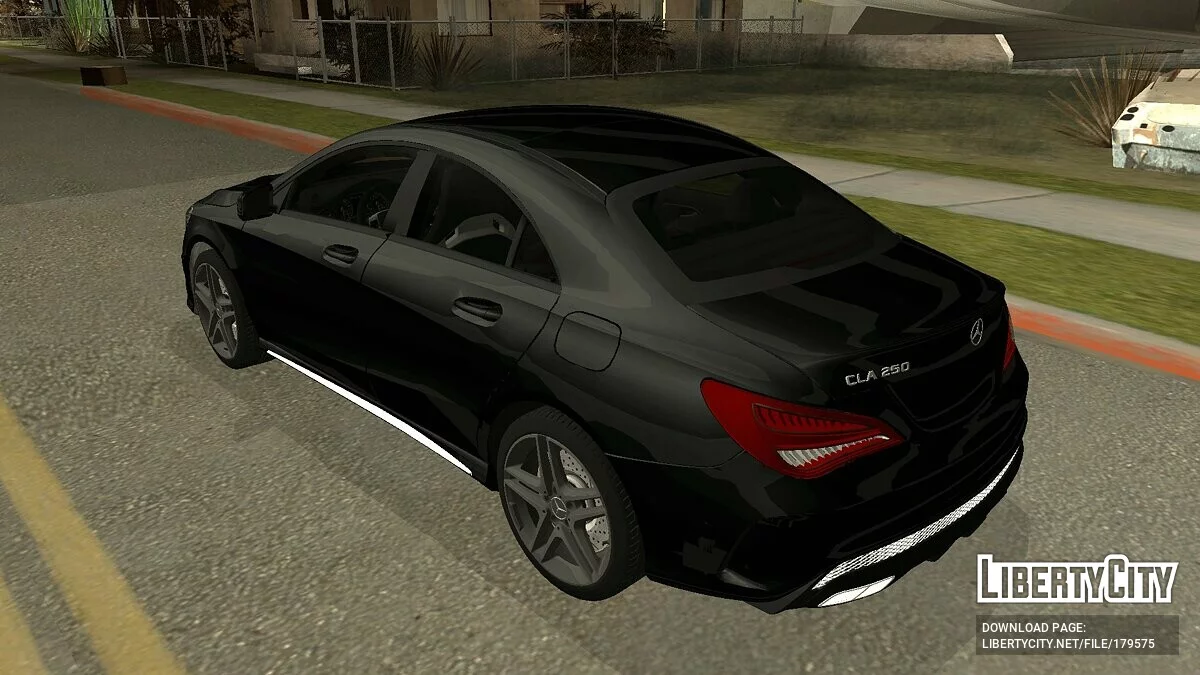 Mercedes-Benz CLA 250 AMG / GTA San Andreas (iOS, Android)