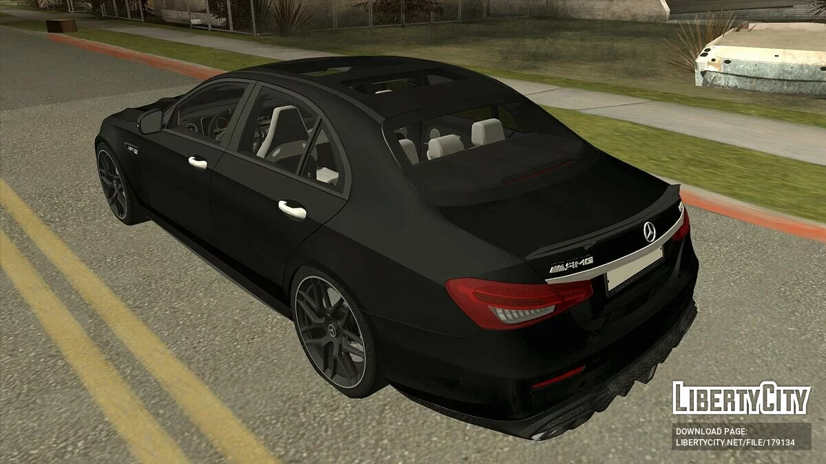 Mercedes-Benz E63 AMG 2021 / GTA San Andreas (iOS, Android)