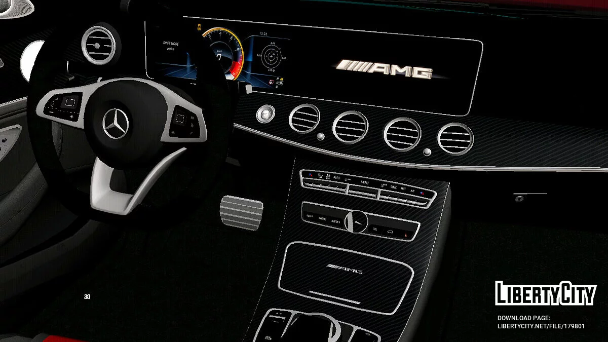 Mercedes-Benz E63S AMG / GTA San Andreas (iOS, Android)