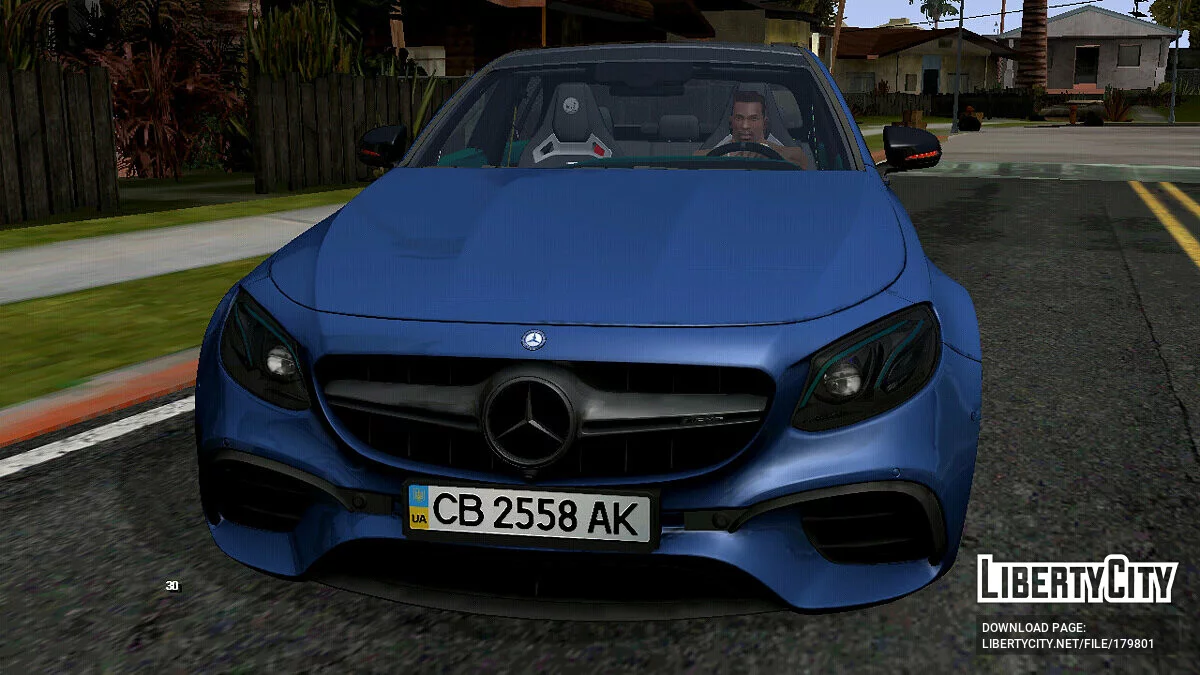 Mercedes-Benz E63S AMG / GTA San Andreas (iOS, Android)