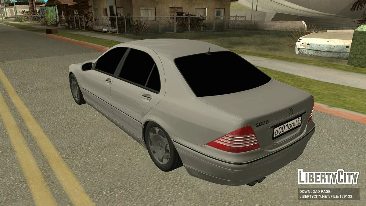 Mercedes-Benz S600 / GTA San Andreas (iOS, Android)