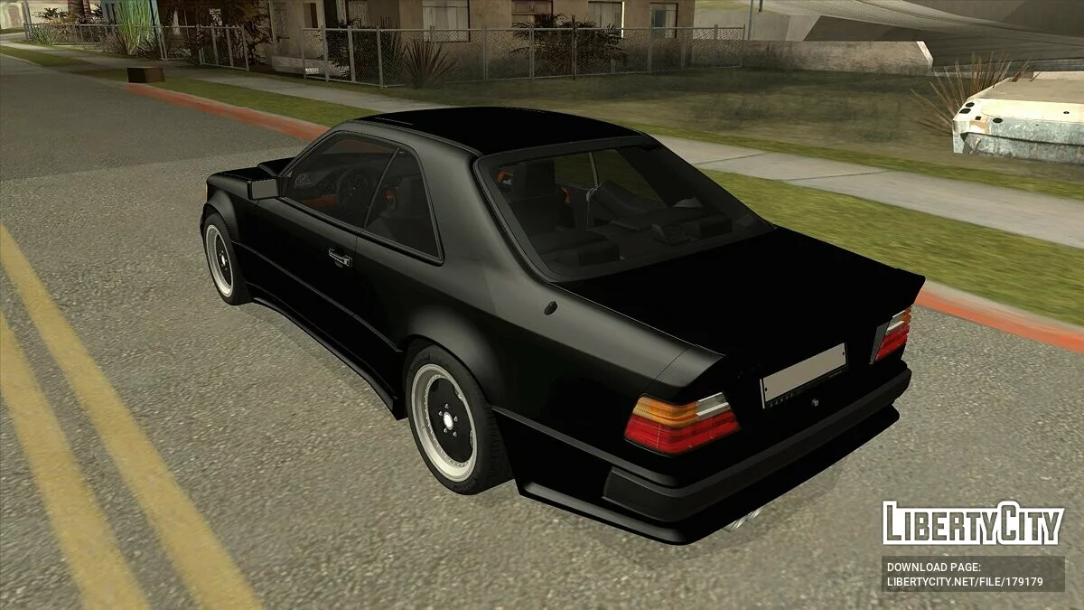 Mercedes-Benz W124 / GTA San Andreas (iOS, Android)