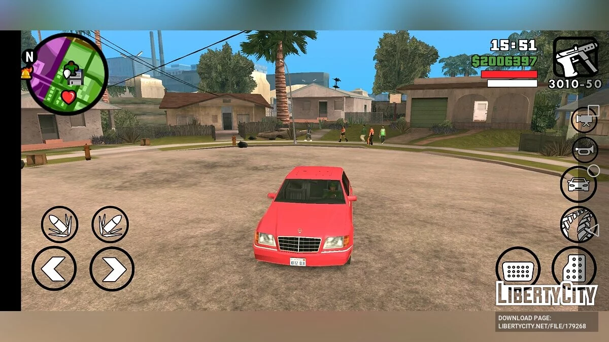 Mercedes Benz / GTA San Andreas (iOS, Android)