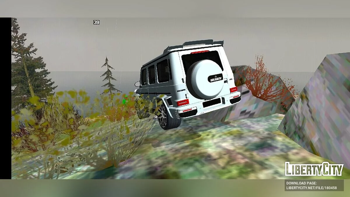 Mercedes-Benz Brabus G700 / GTA San Andreas (iOS, Android)