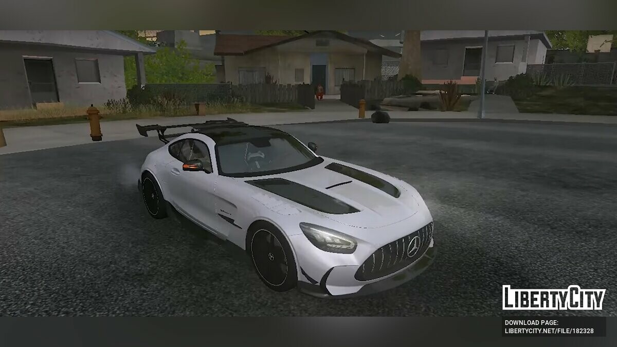 Скачать Mercedez-Benz AMG GT Black Series (только DFF) для GTA San Andreas  (iOS, Android)