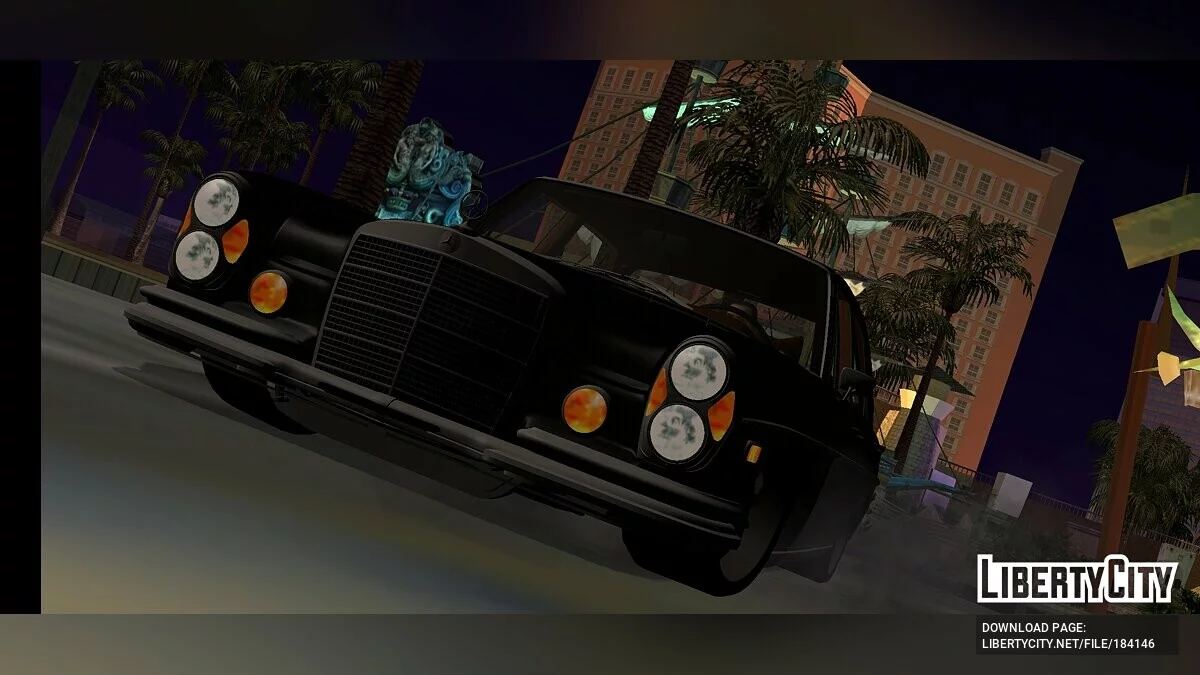 Mercedes-Benz 300SEL w109 Tuned v1.2 (только DFF) / GTA San Andreas (iOS, Android)