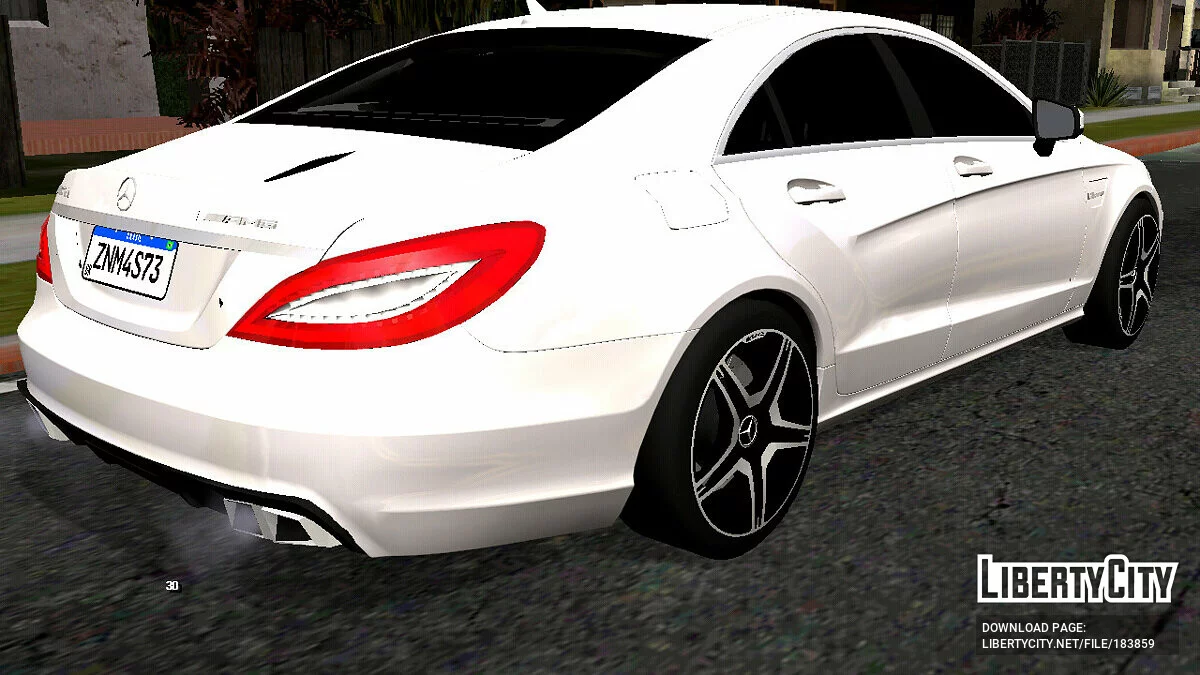 Mercedes-Benz CLS63 (только DFF) / GTA San Andreas (iOS, Android)