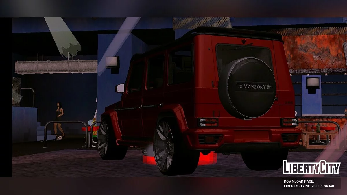 Mercedes-Benz G65 Mansory (только DFF) / GTA San Andreas (iOS, Android)