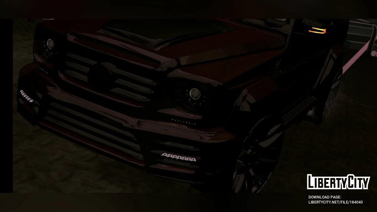 Mercedes-Benz G65 Mansory (только DFF) / GTA San Andreas (iOS, Android)