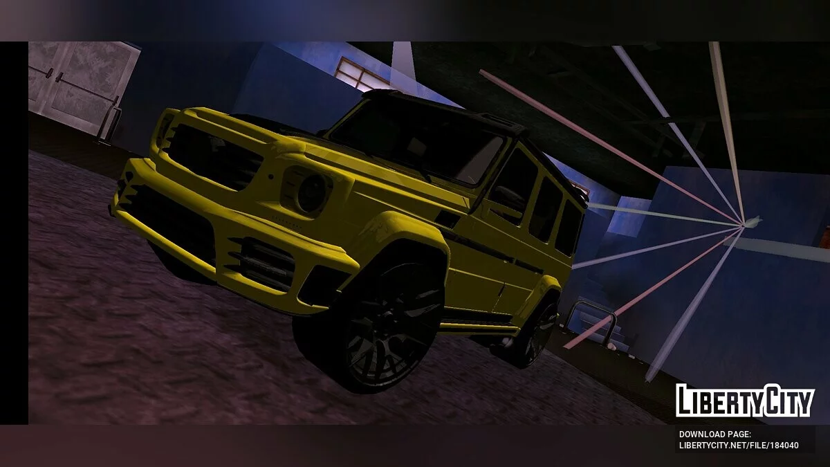 Mercedes-Benz G65 Mansory (только DFF) / GTA San Andreas (iOS, Android)
