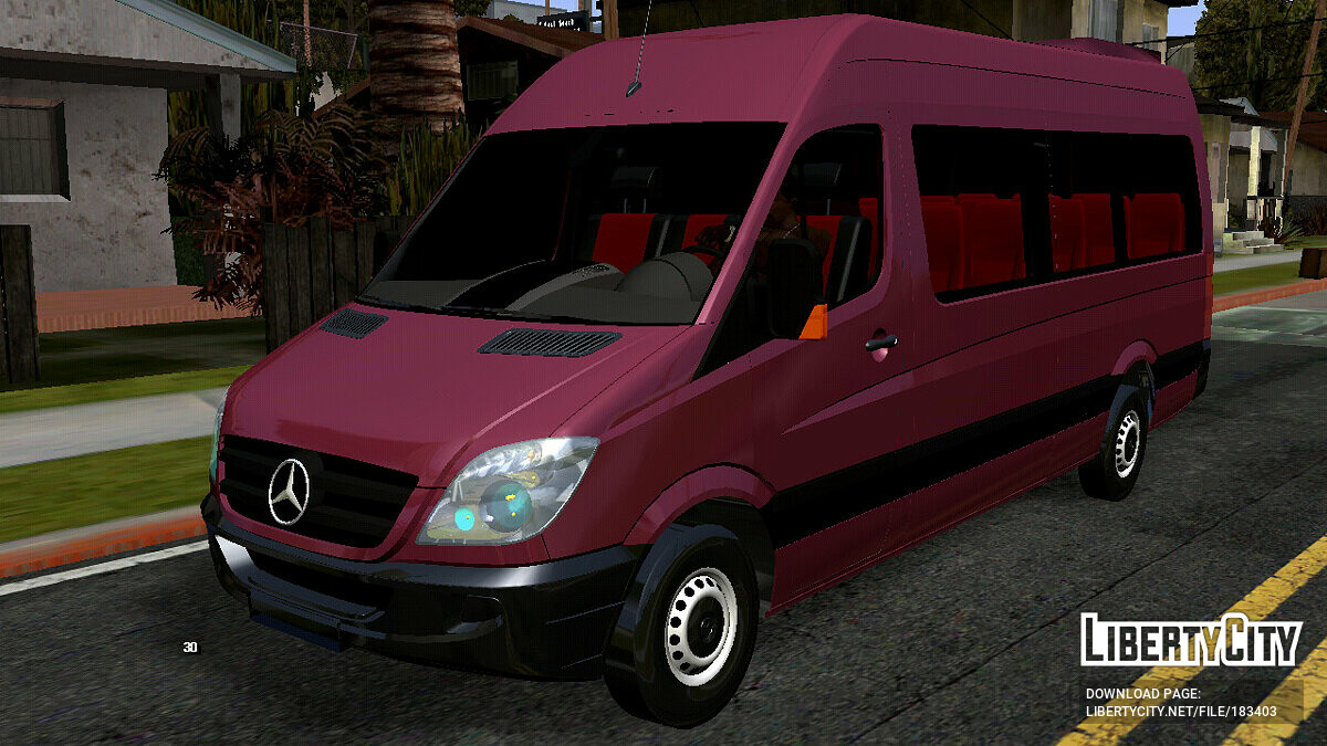 Скачать Mercedes-Benz Sprinter 315 CDI (только DFF) для GTA San Andreas  (iOS, Android)