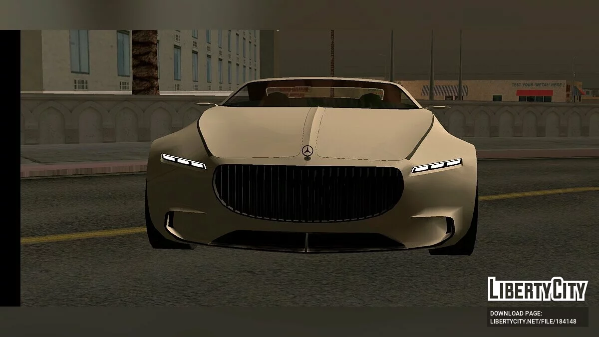 Mercedes-Maybach Vision-GT (только DFF) / GTA San Andreas (iOS, Android)