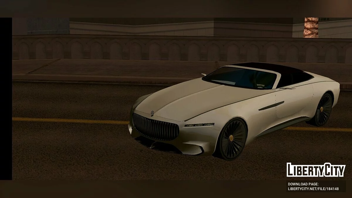 Mercedes-Maybach Vision-GT (только DFF) / GTA San Andreas (iOS, Android)