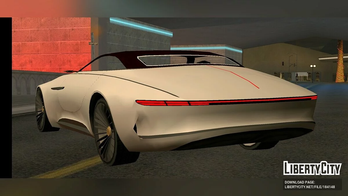 Mercedes-Maybach Vision-GT (только DFF) / GTA San Andreas (iOS, Android)