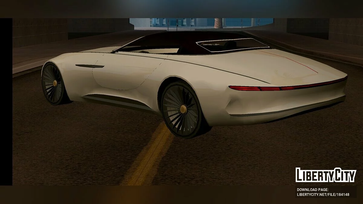 Mercedes-Maybach Vision-GT (только DFF) / GTA San Andreas (iOS, Android)