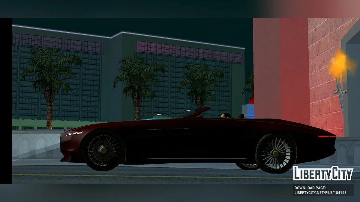 Mercedes-Maybach Vision-GT (только DFF) / GTA San Andreas (iOS, Android)