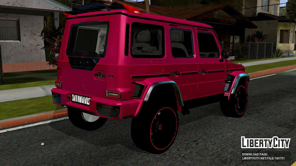Mercedes-Benz AMG G63 Brabus Rocket 900 2022 / GTA San Andreas (iOS, Android)