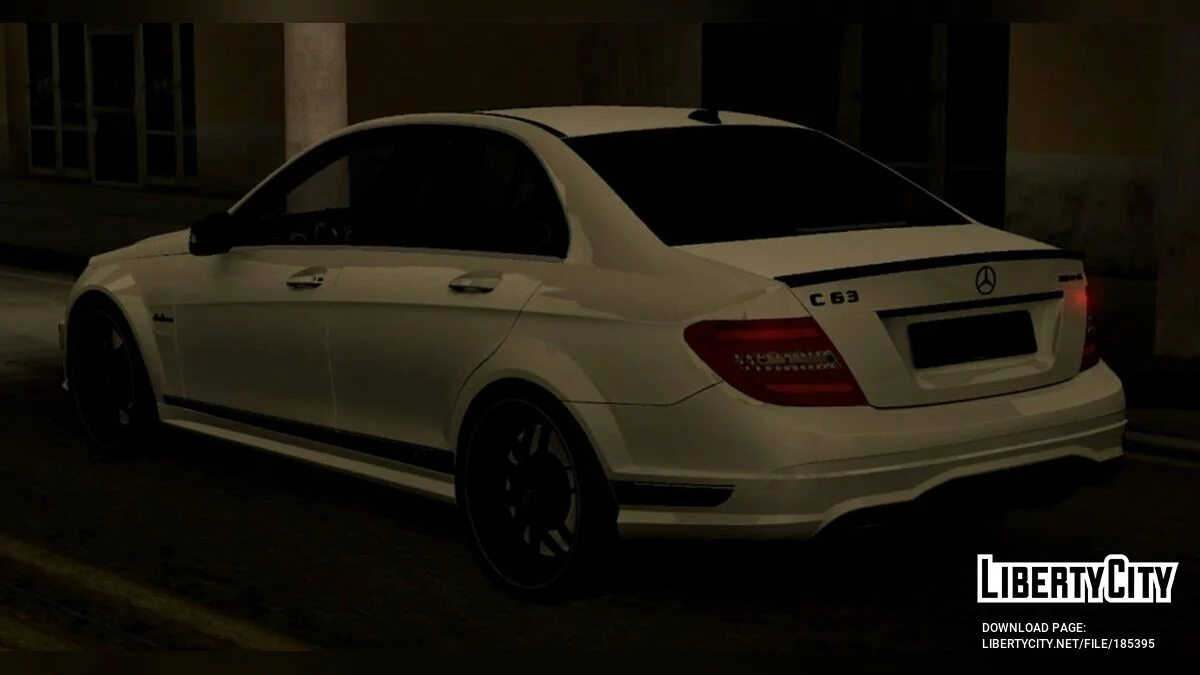 Mercedes-Benz C63 AMG / GTA San Andreas (iOS, Android)