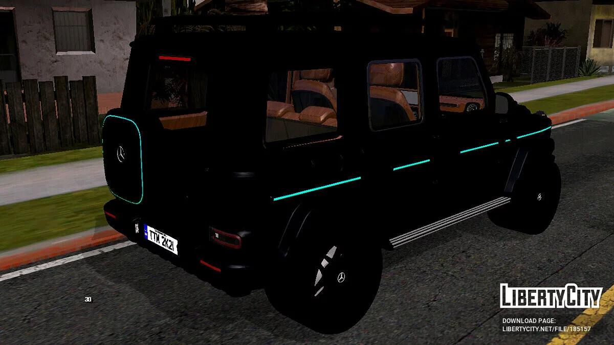 Mercedes-Benz G Wagon EQS Concept 2022 (только DFF) / GTA San Andreas (iOS, Android)