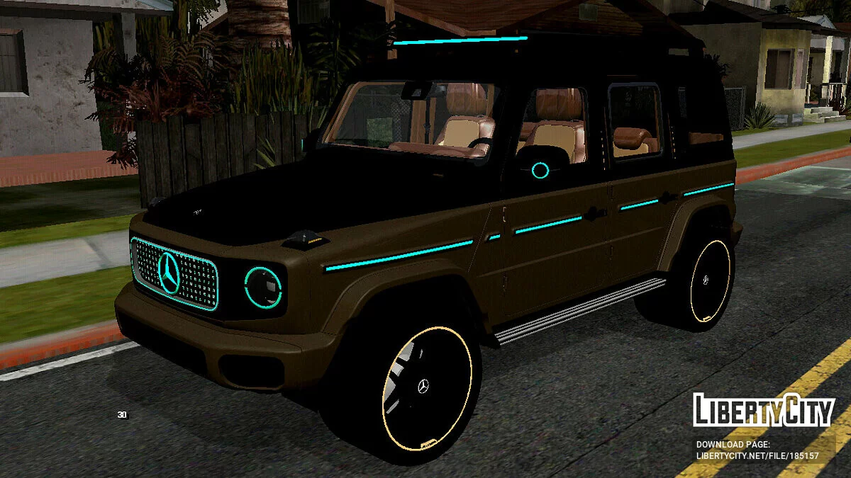 Mercedes-Benz G Wagon EQS Concept 2022 (только DFF) / GTA San Andreas (iOS, Android)