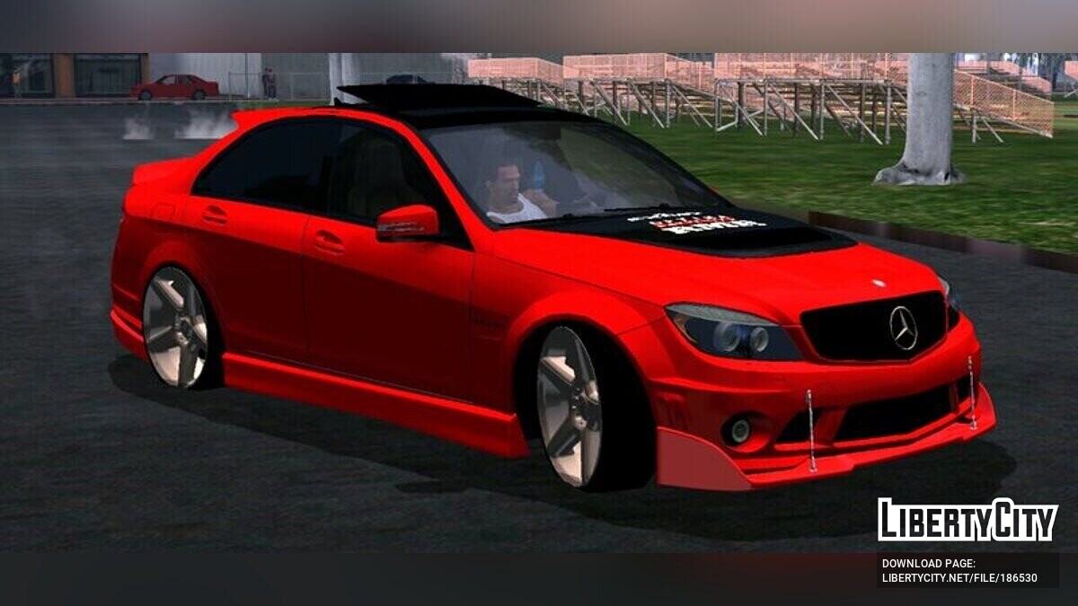 Mercedes-Benz car Mercedes-Benz C63 W204 Tuning for GTA San Andreas (iOS, Android)