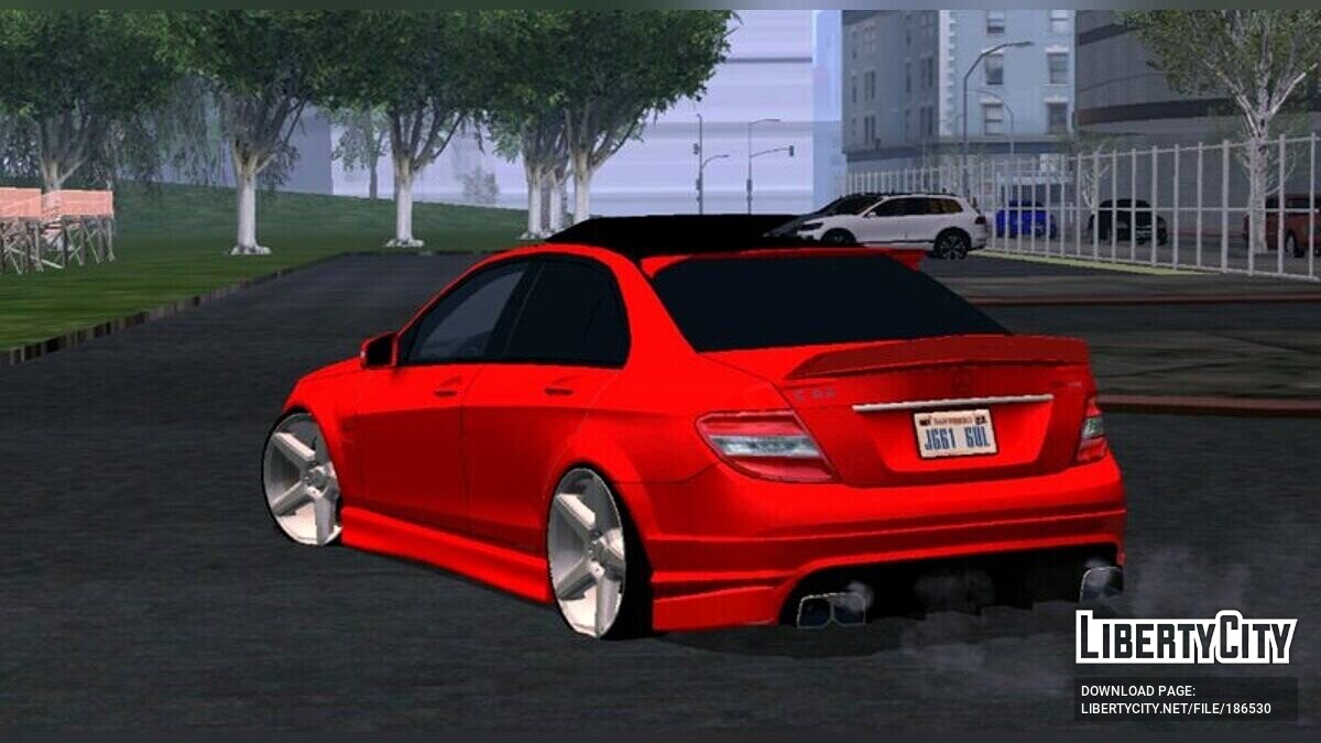 Mercedes-Benz car Mercedes-Benz C63 W204 Tuning for GTA San Andreas (iOS, Android)