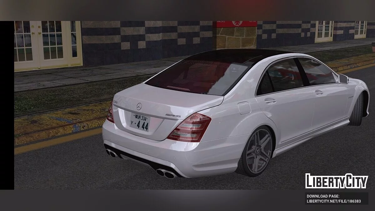 Mercedes-Benz S65 AMG W221 / GTA San Andreas (iOS, Android)