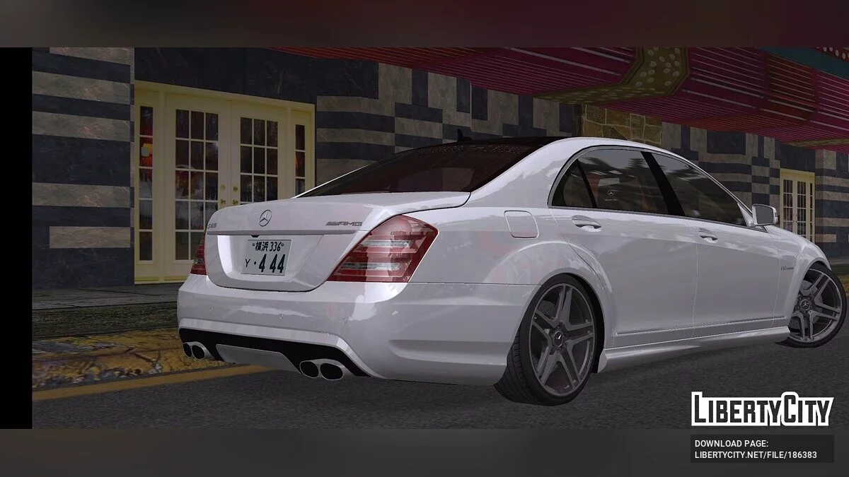 Mercedes-Benz S65 AMG W221 / GTA San Andreas (iOS, Android)