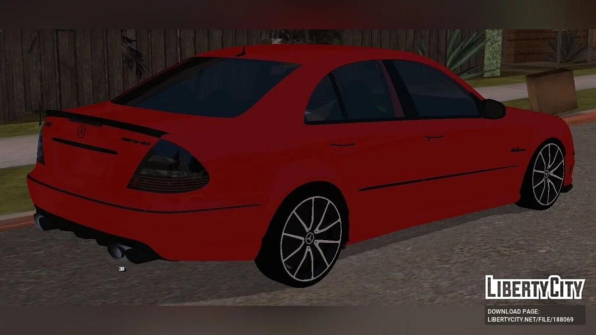 Mercedes-Benz E63 ///AMG w211 (только DFF) / GTA San Andreas (iOS, Android)