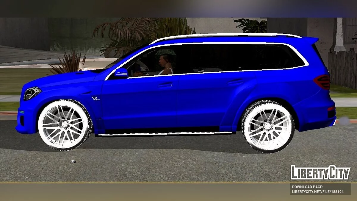 Mercedes-Benz GL63 BRABUS / GTA San Andreas (iOS, Android)