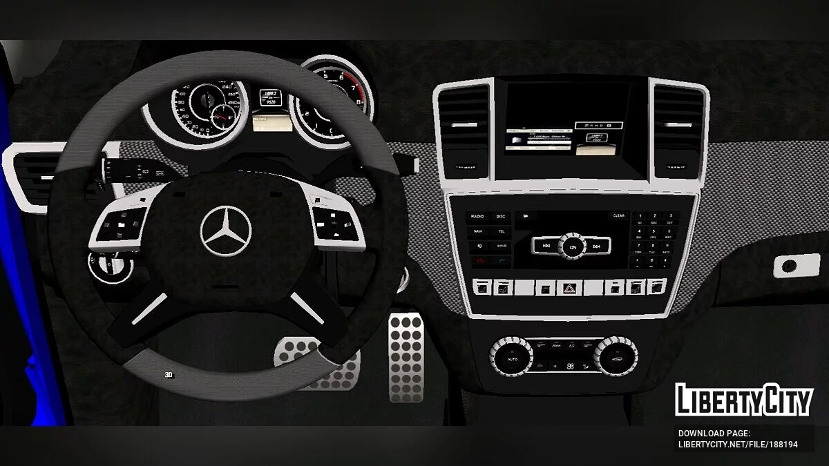 Mercedes-Benz GL63 BRABUS / GTA San Andreas (iOS, Android)