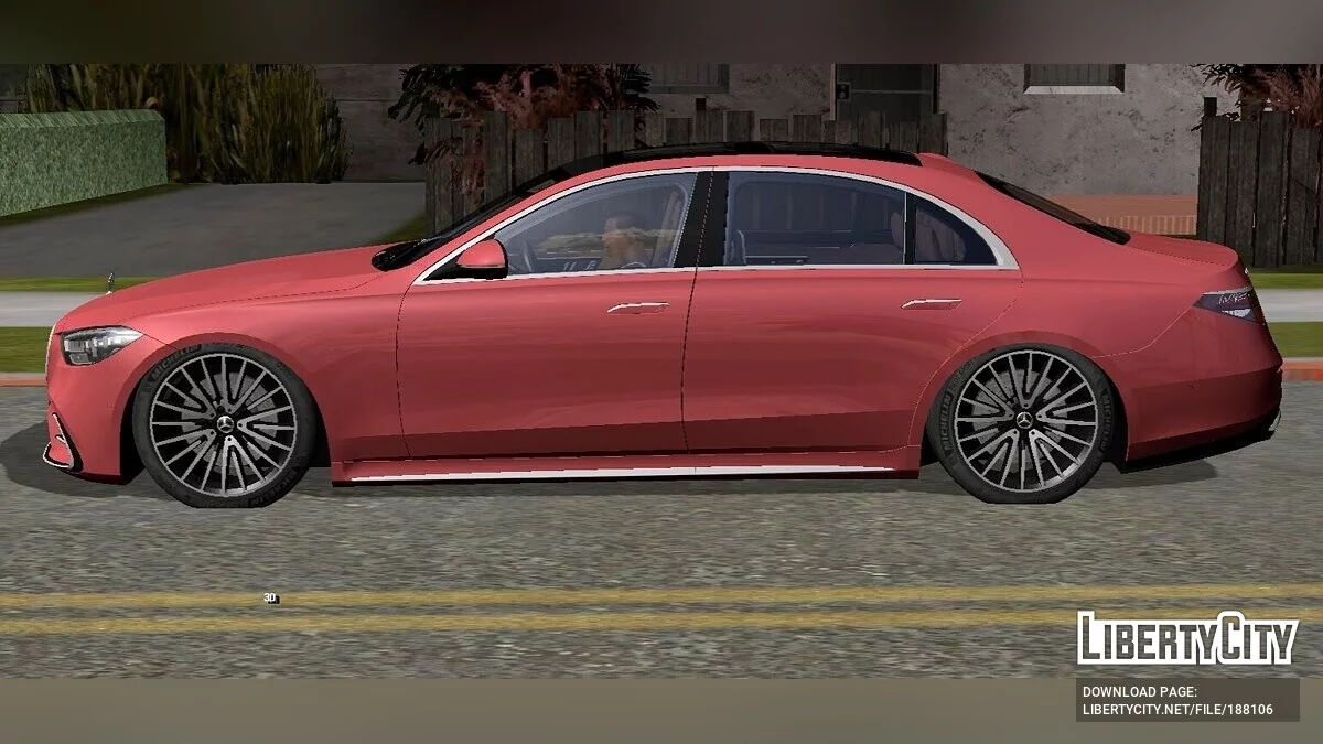 Mercedes-Benz S500 4 Matic W223 2022 / GTA San Andreas (iOS, Android)