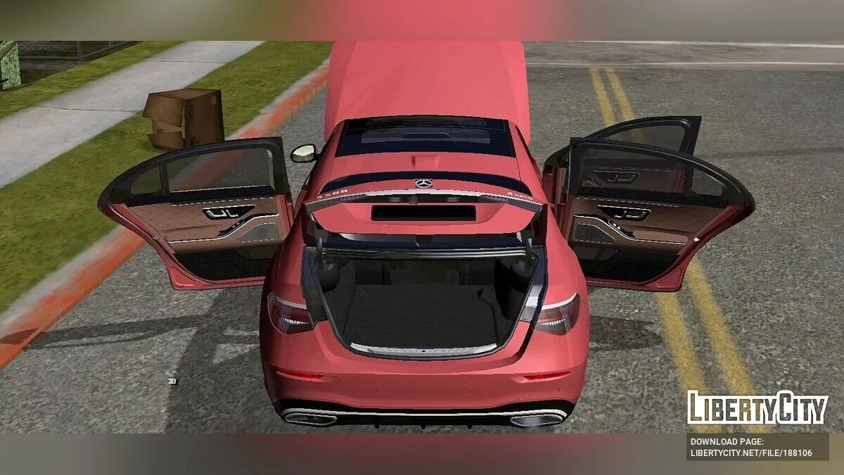 Mercedes-Benz S500 4 Matic W223 2022 / GTA San Andreas (iOS, Android)