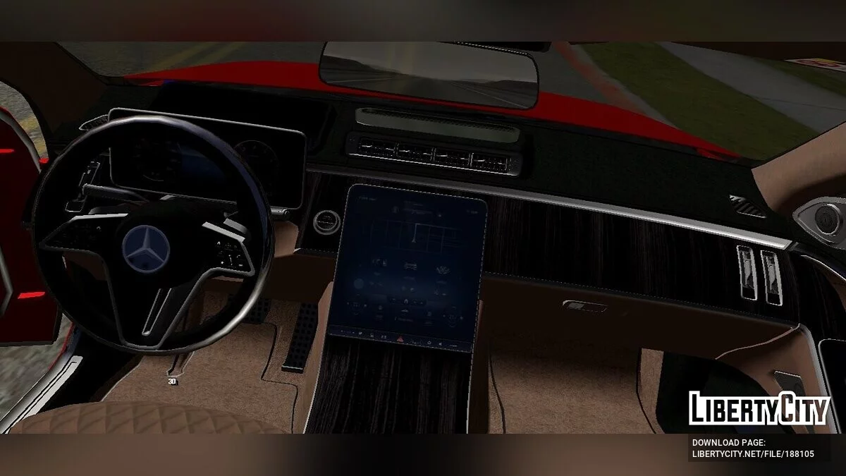 Mercedes-Benz S63 AMG W223 2022 / GTA San Andreas (iOS, Android)