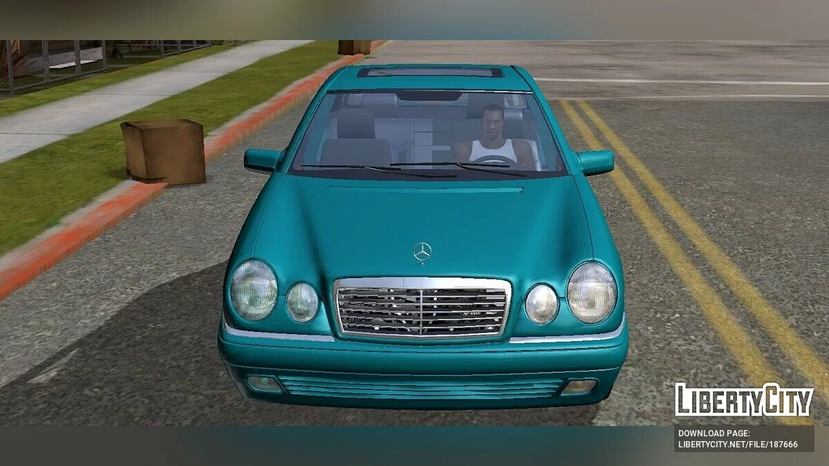 Mercedes-Benz W210 / GTA San Andreas (iOS, Android)