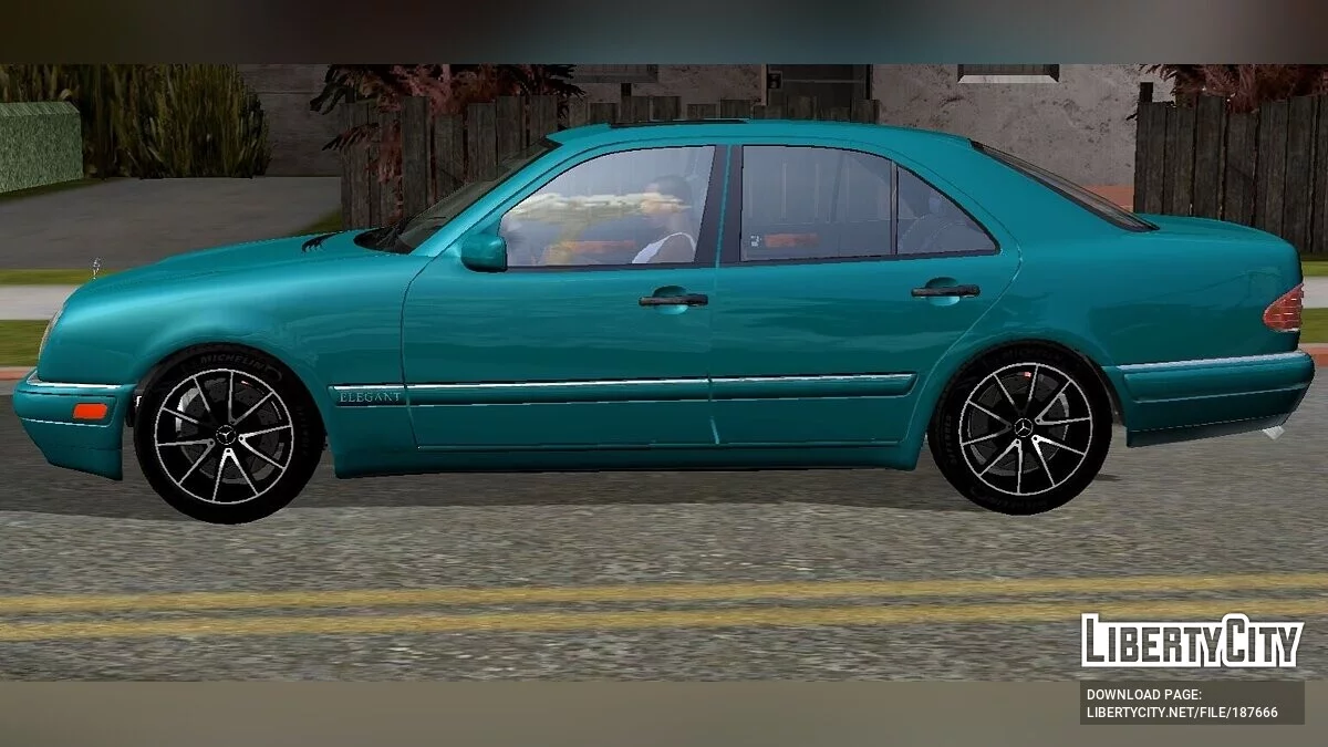 Mercedes-Benz W210 / GTA San Andreas (iOS, Android)