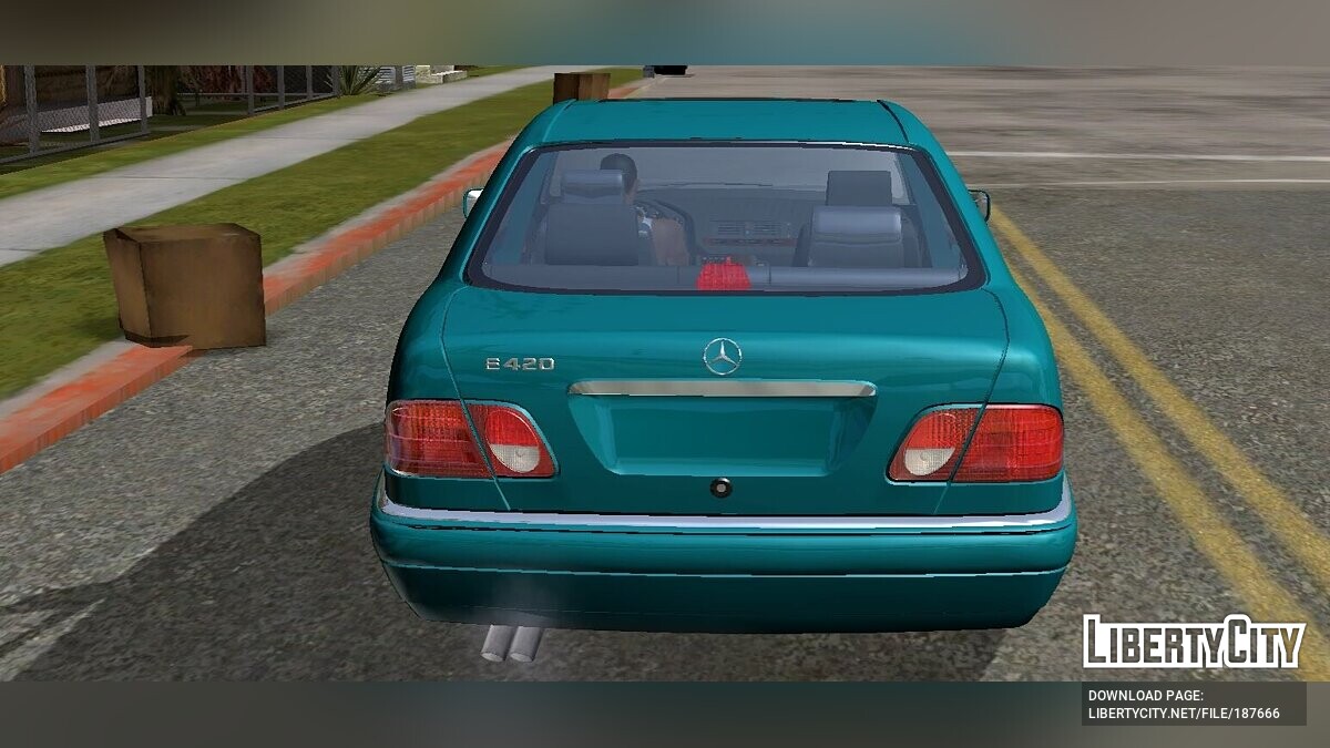 Скачать Mercedes-Benz W210 для GTA San Andreas (iOS, Android)