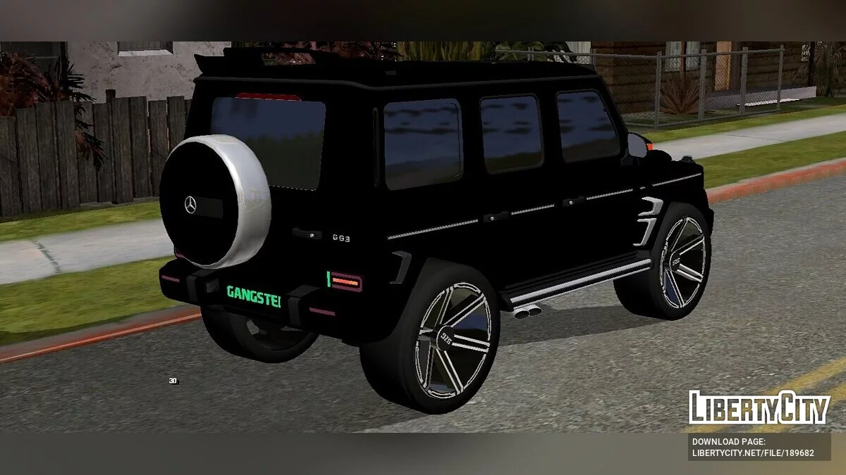 Mercedes-Benz AMG G63 (только DFF) / GTA San Andreas (iOS, Android)