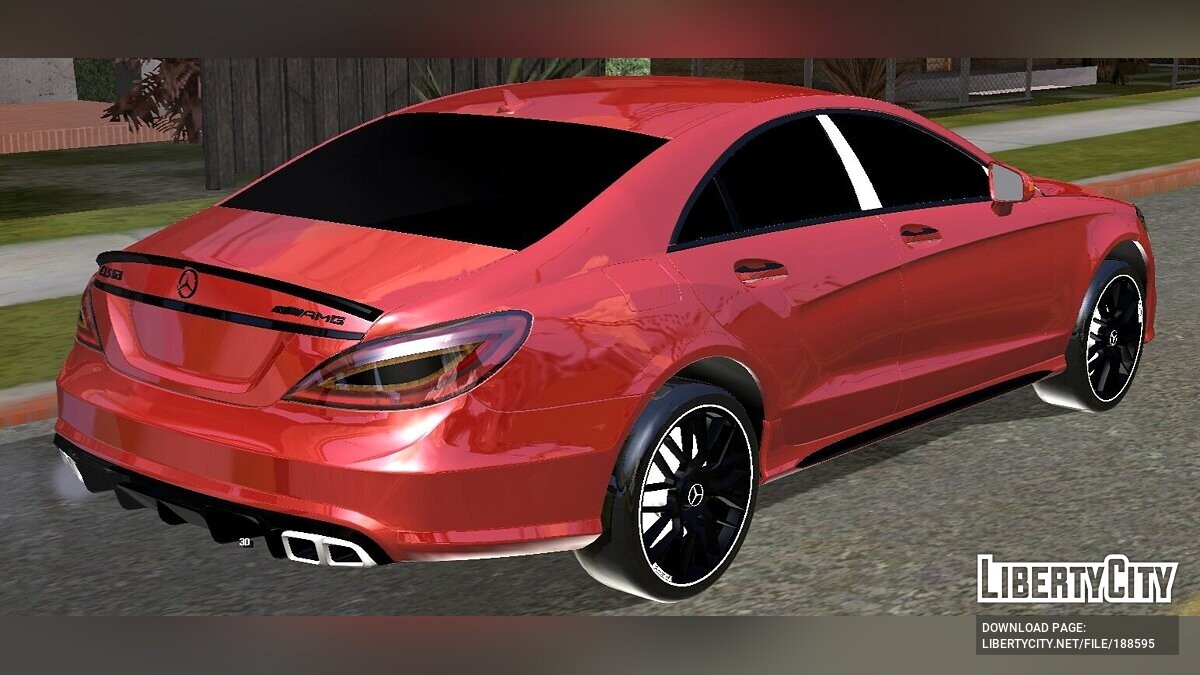 Скачать Mercedes-Benz CLS63 AMG для GTA San Andreas (iOS, Android)