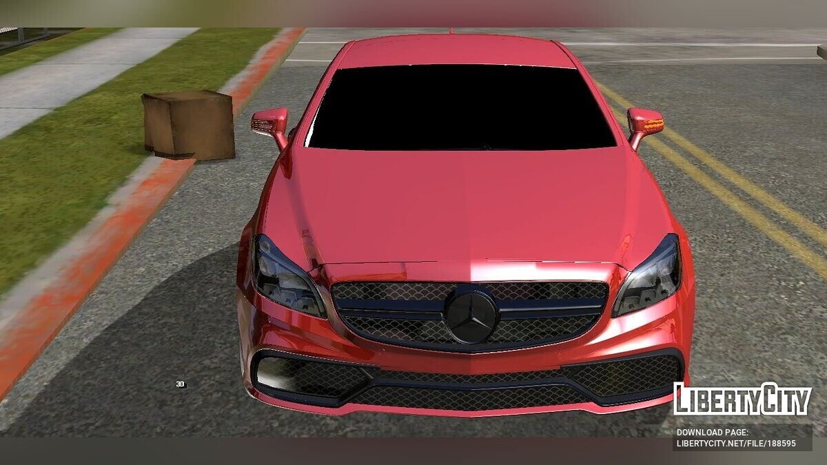 Скачать Mercedes-Benz CLS63 AMG для GTA San Andreas (iOS, Android)