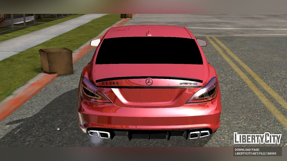 Скачать Mercedes-Benz CLS63 AMG для GTA San Andreas (iOS, Android)