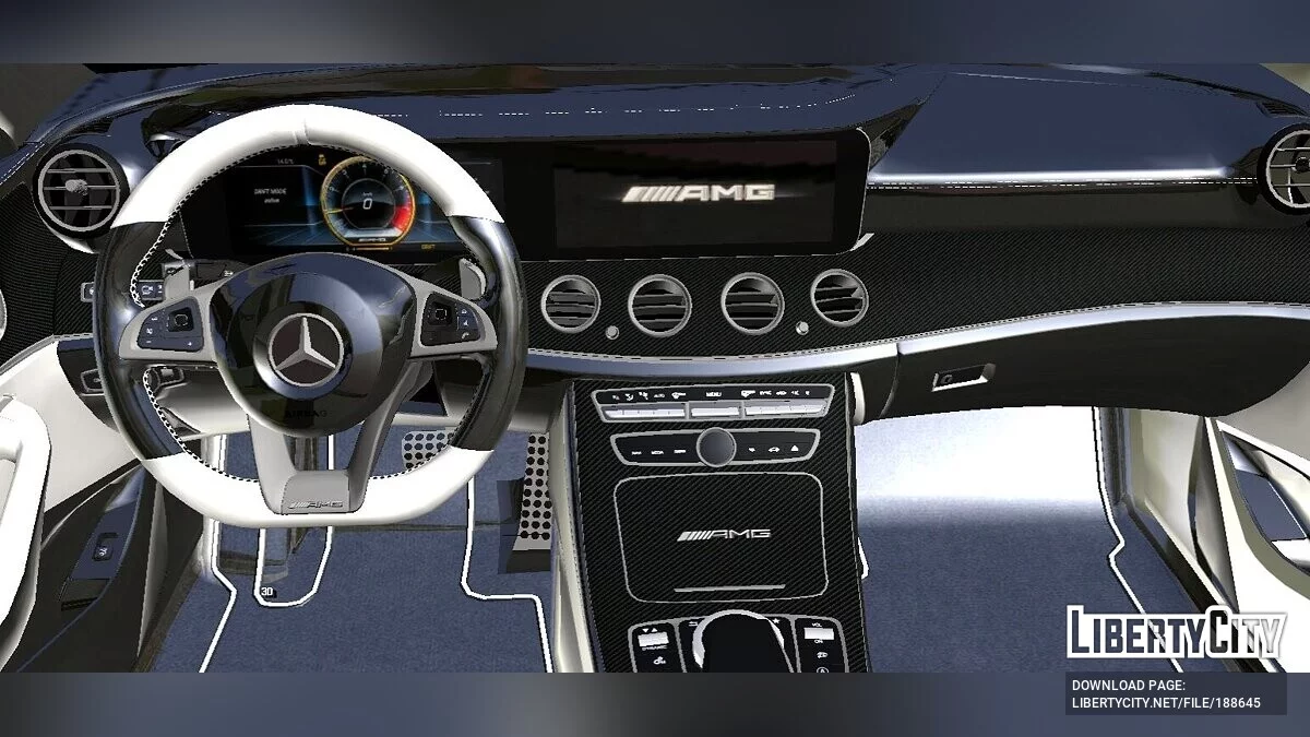 Mercedes-Benz E63s / GTA San Andreas (iOS, Android)